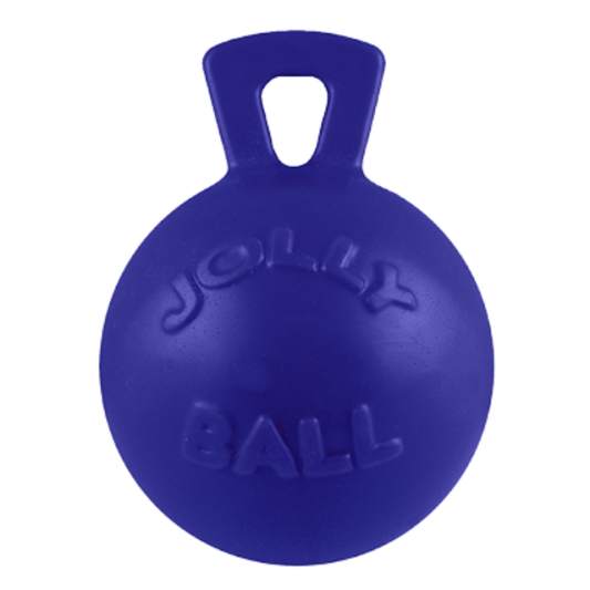 JOLLY PET | Tug-N-Toss ball bleu 6"