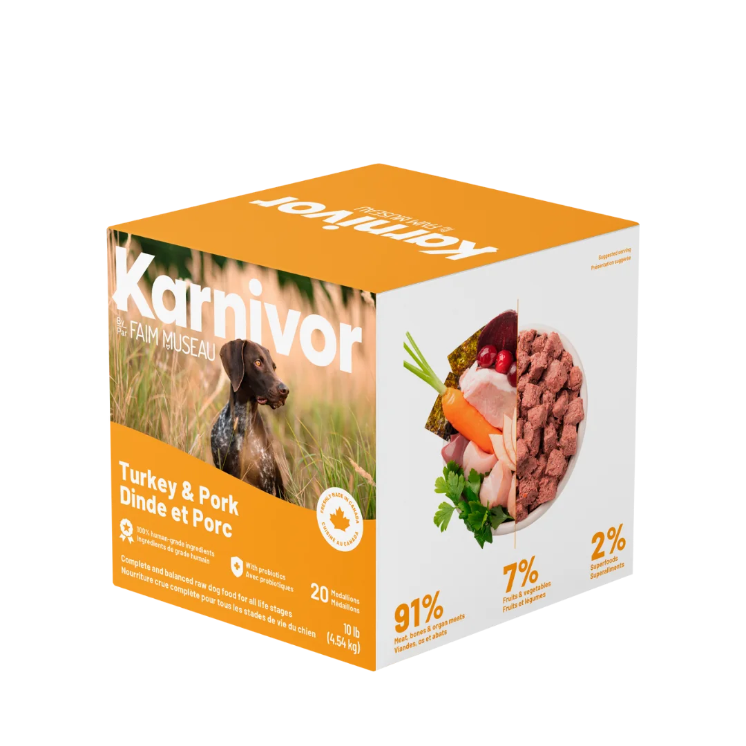 KARNIVOR | Dinde et porc 10 lbs
