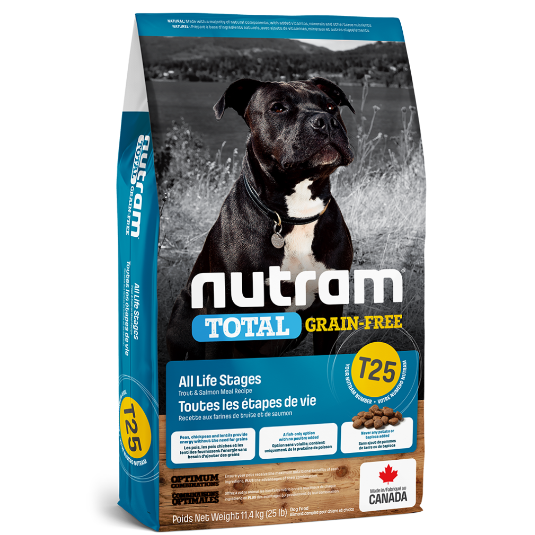 NUTRAM | T25 Adulte, truite et saumon sans grains