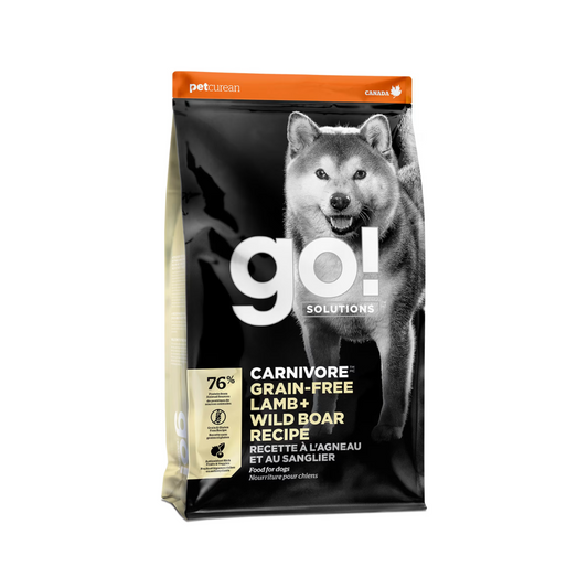 GO! SOLUTIONS | Carnivore, Agneau et sanglier pour chien