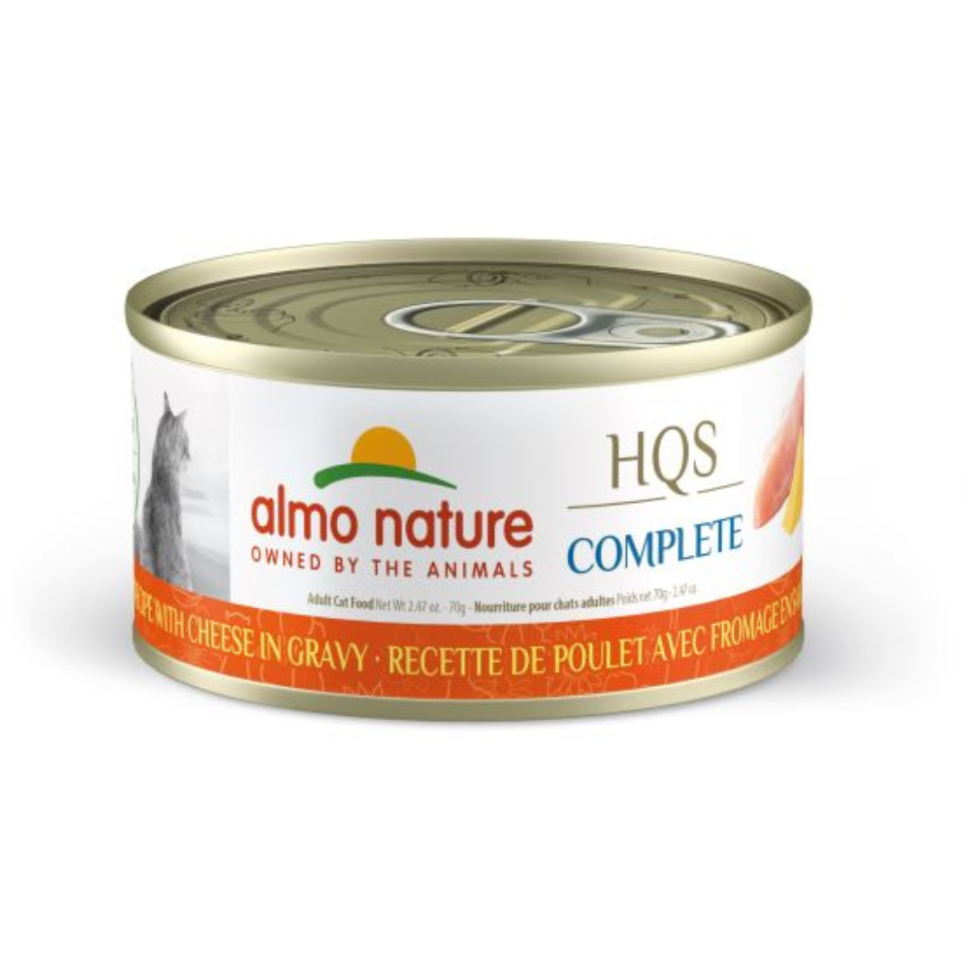ALMO NATURE | COMPLETE HQS Poulet et fromage en sauce 70g