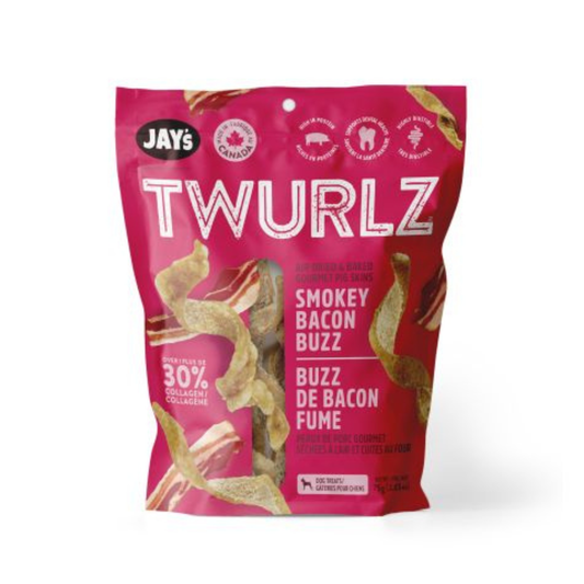 JAY'S | Twurlz, morceaux de peau de porc au bacon fumé 75g