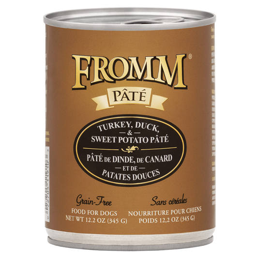 FROMM | S/G Pâté de dinde, canard et patates douces 12.2 oz
