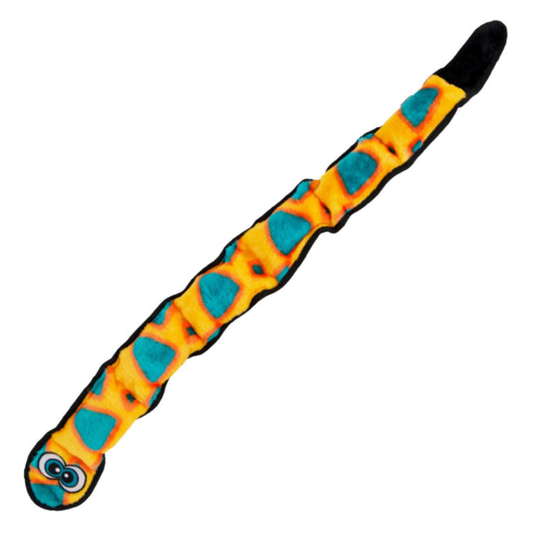 OUTWARD HOUND | Durablez serpent peluche orange grand