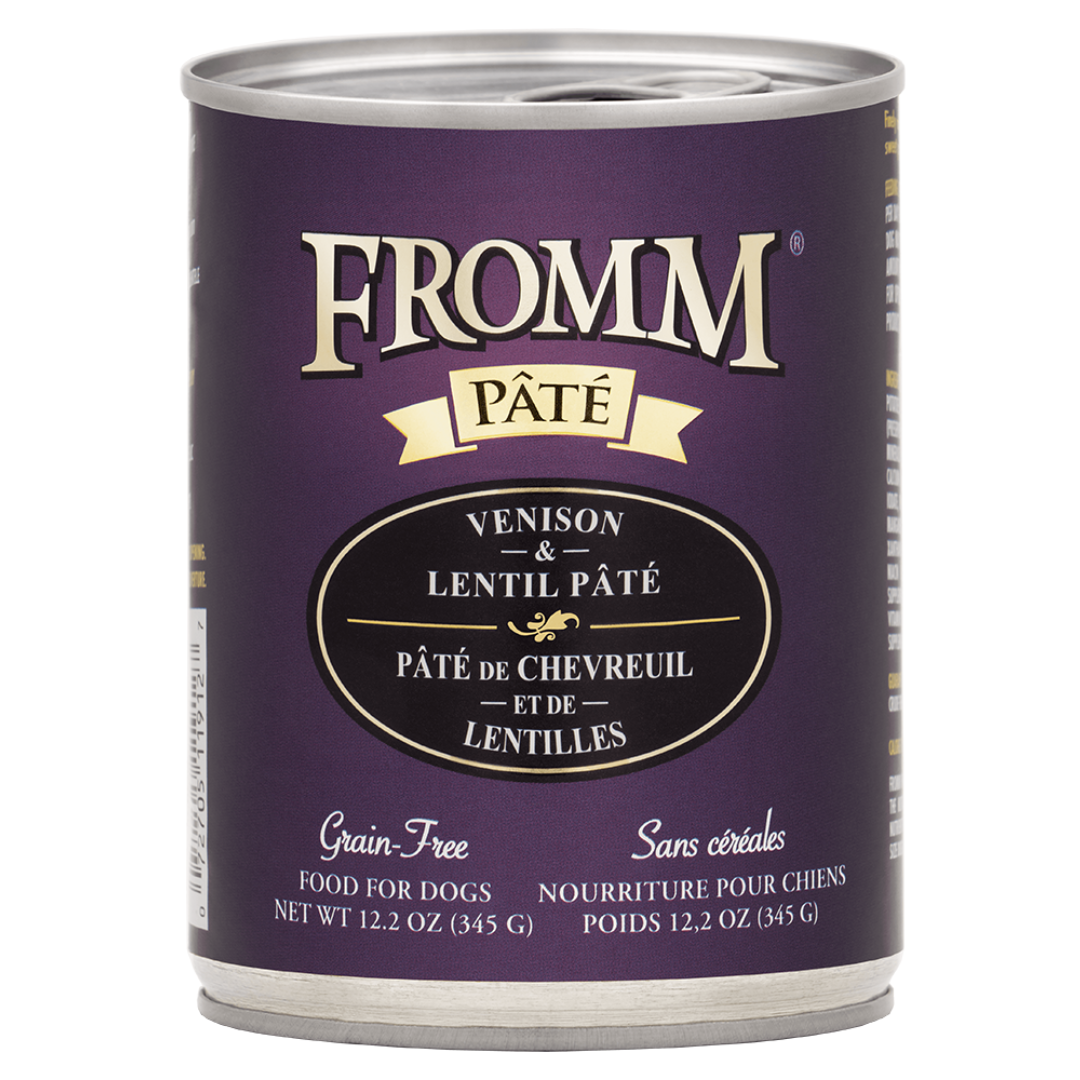 FROMM | S/G Pâté de venaison et lentilles 12.2 oz