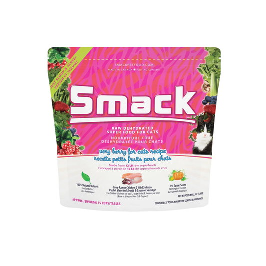 SMACK | Chat Recette Poulet et petits fruits 25g
