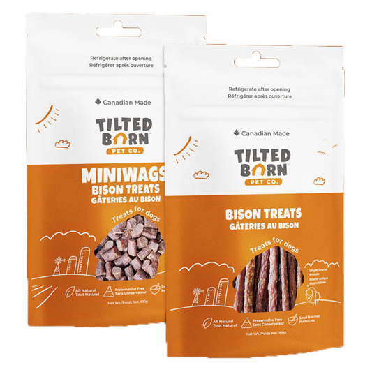 TILTED BARN | Bâtons au bison 100g