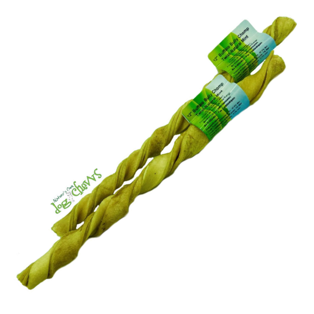 NATURE'S OWN | Twist de buffle avec un filet de menthe 12"