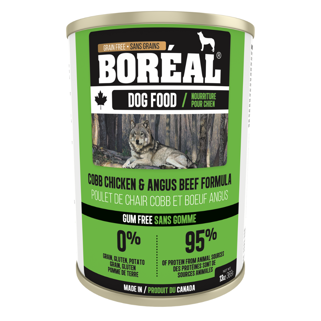BORÉAL | Poulet de chair Cobb et boeuf angus 369g