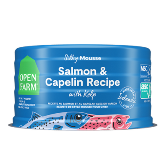 OPEN FARM | Mousse de morue, hareng et bleuet pour chien 7 oz