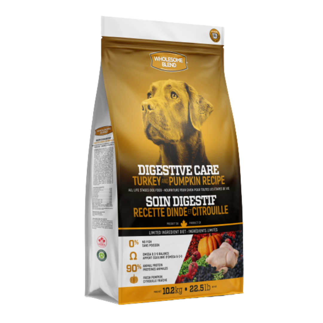 Wholesome Blend | Sans grains, Dinde et citrouille (soin digestif)