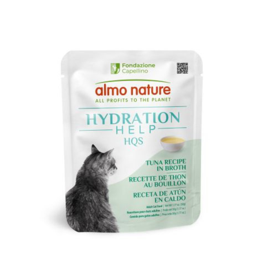 ALMO NATURE | HYDRATION HELP HQS Thon au bouillon 50g