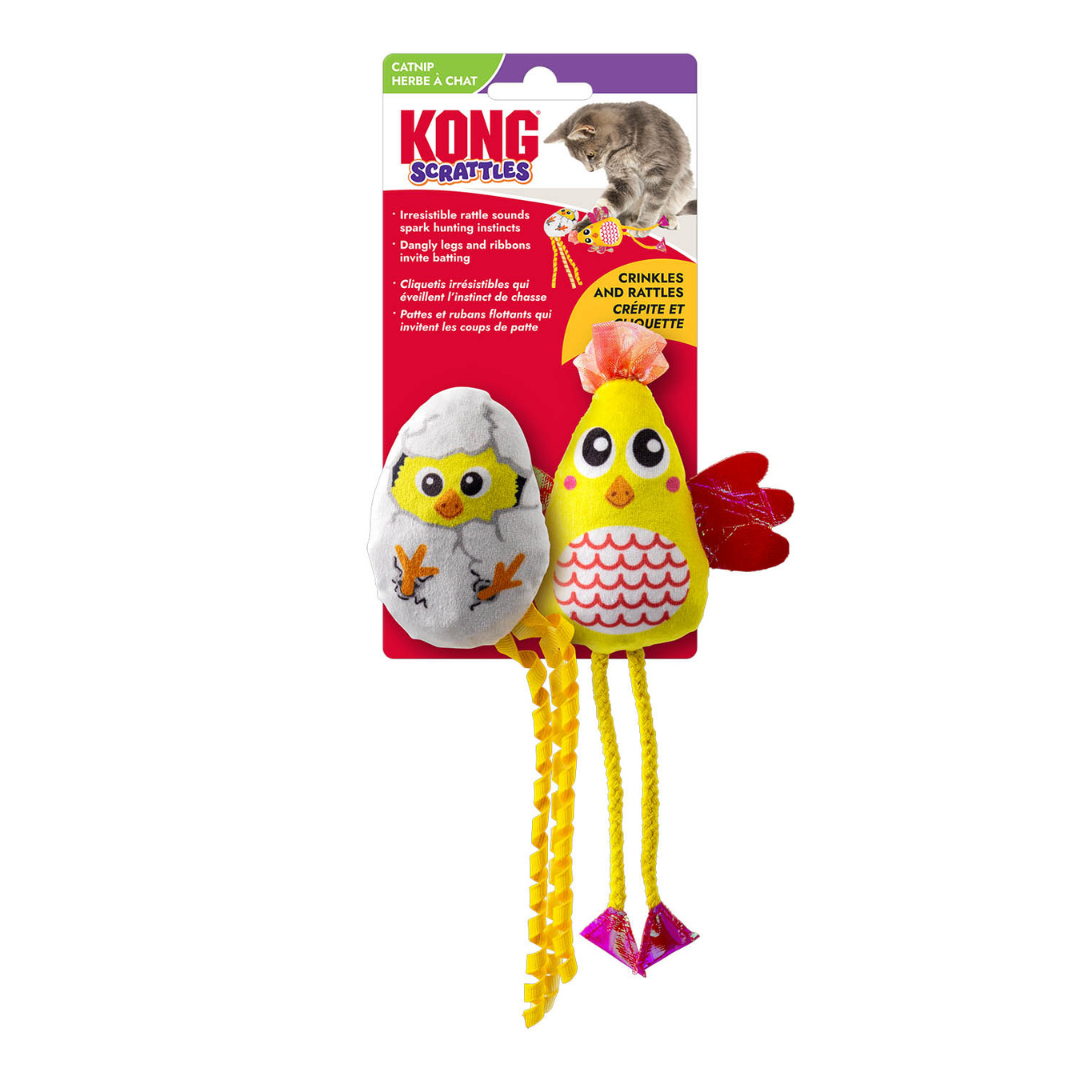 KONG | Scrattles Poulet 2pc