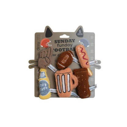 DEXYPAWS | Ensemble de 6 jouets pour chat