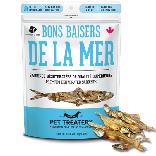 GRANVILLE ISLAND | Gâteries sardines déshydratées 85g
