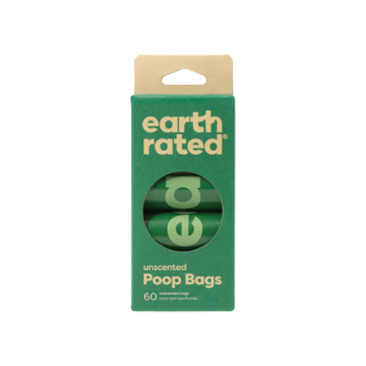 EARTH RATED | Sacs sans odeurs 4 rouleaux