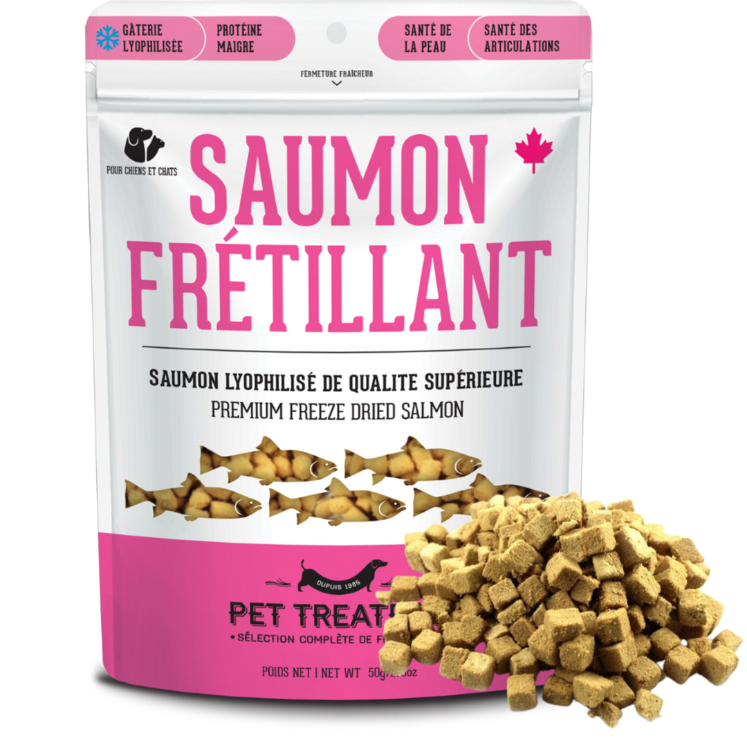 GRANVILLE ISLAND | Gâteries saumon lyophilisé 50g