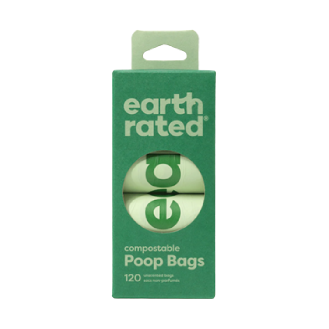 EARTH RATED | Sacs compostable 8 rouleaux