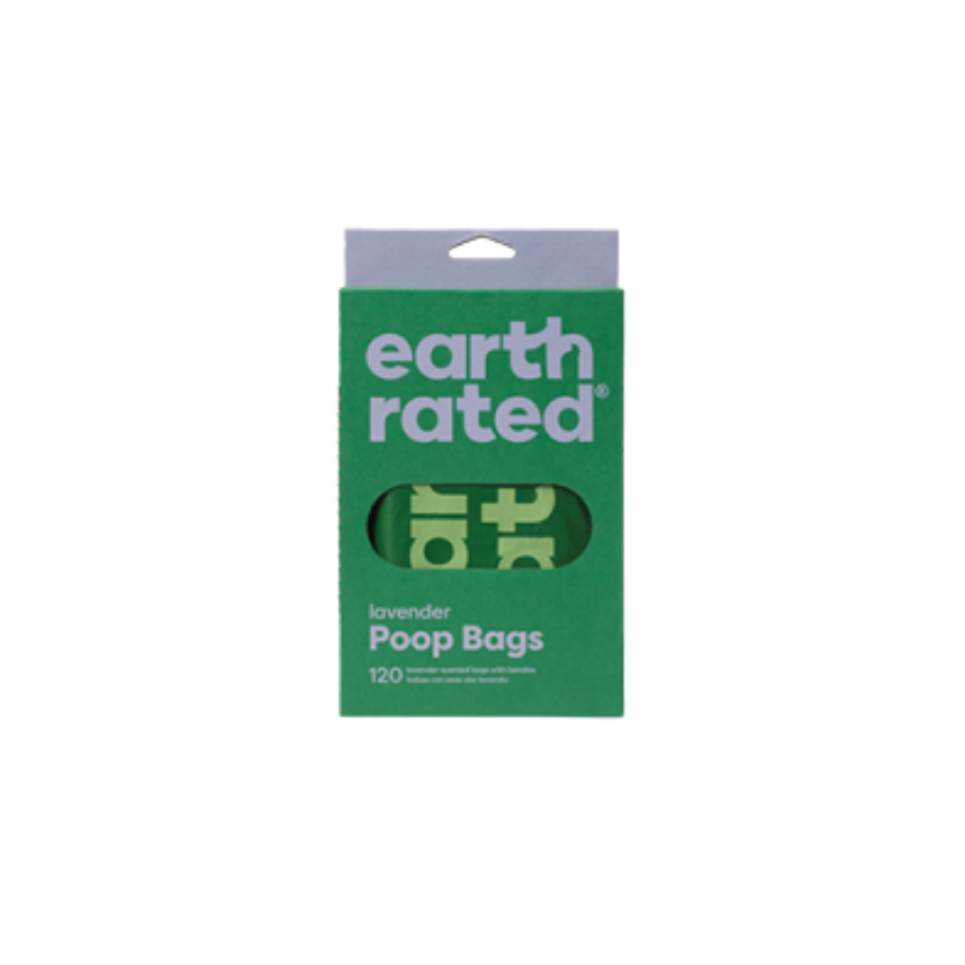 EARTH RATED | Sacs à poignées odeur lavande 120sacs
