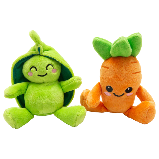 SNUGAROOZ | Duo carotte et petit poids 6"