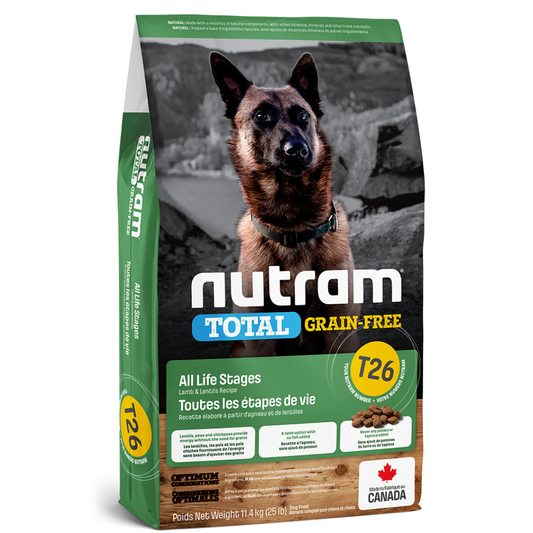NUTRAM | T26 Adulte, agneau et lentilles sans grains