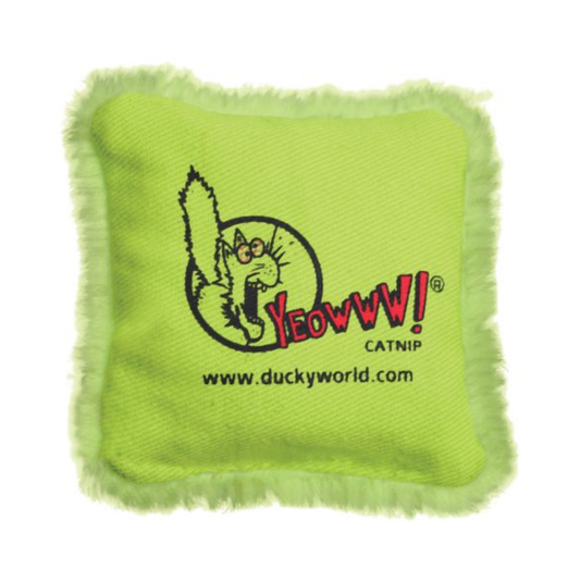 DUCKY WORLD | Oreiller avec herbe à chat