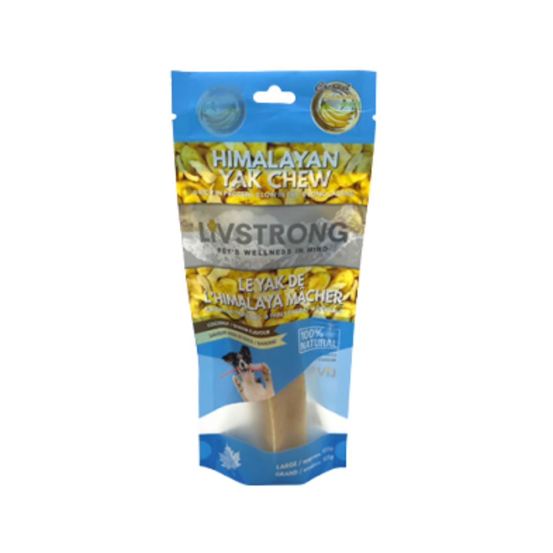 LIVSTRONG | Fromage de yak coco banane