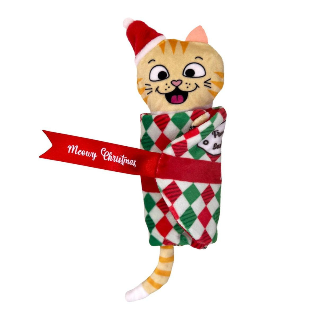 KONG | Holiday Cat Pull-a-partz present