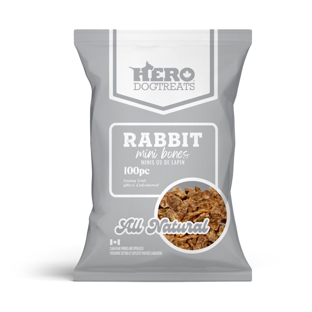 HERO TREATS | Mini os de lapin 100 morceaux