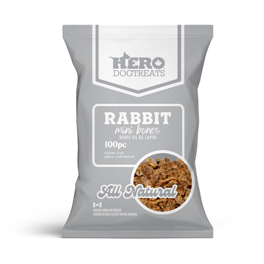 HERO TREATS | Mini os de lapin 100 morceaux