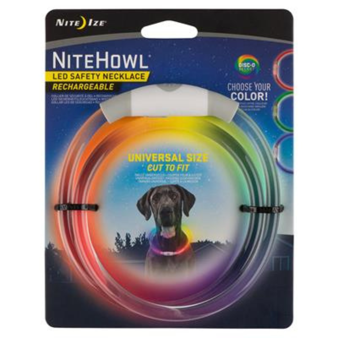 NITE IZE | Collier de sécurité LED rechargeable
