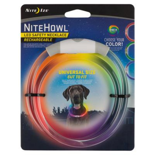 NITE IZE | Collier de sécurité LED rechargeable