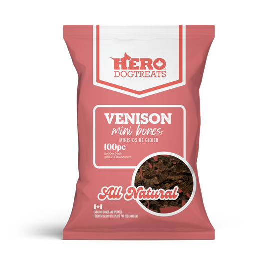 HERO TREATS | Mini os de venaison 100 morceaux
