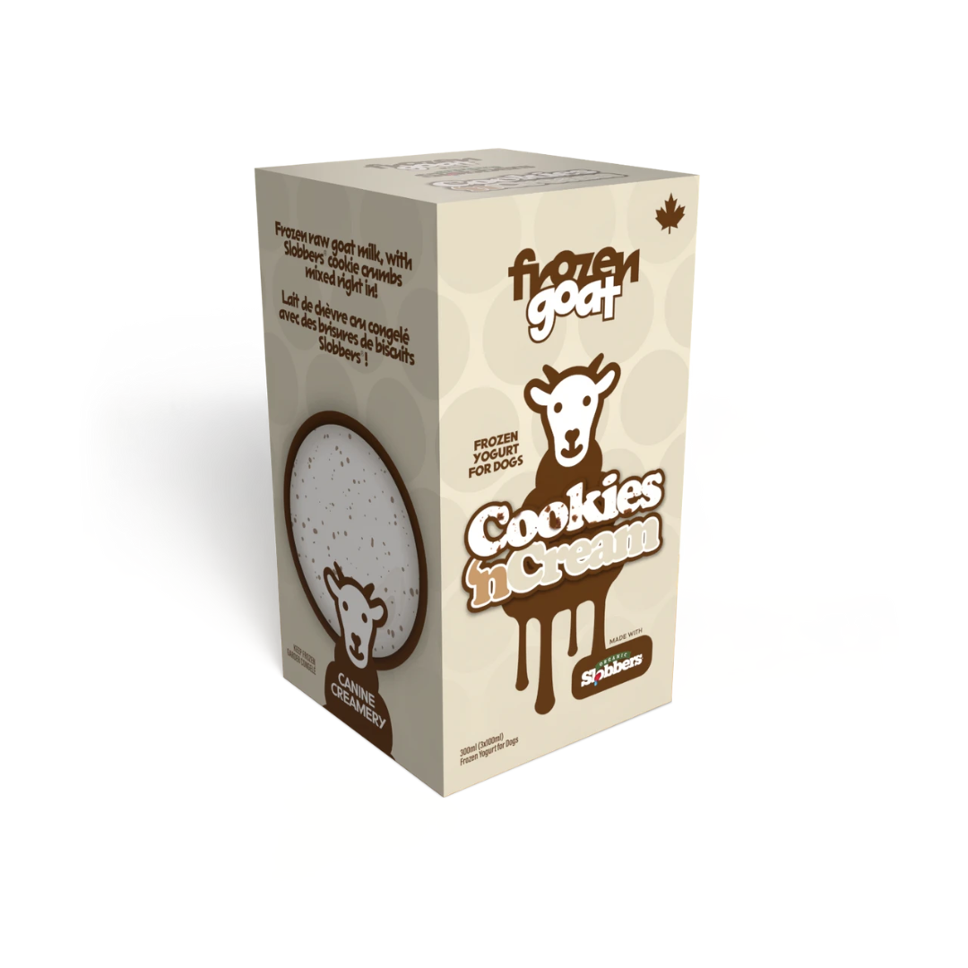BIG COUNTRY RAW | Yogourt de chèvre glacé à la pâte de biscuits 300ml