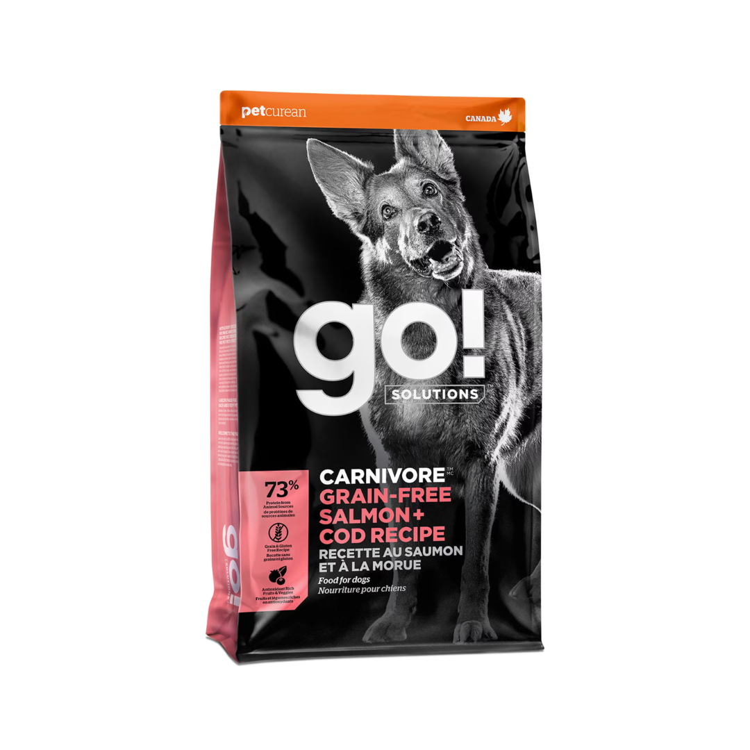 GO! SOLUTIONS | Carnivore, Saumon et morue pour chien
