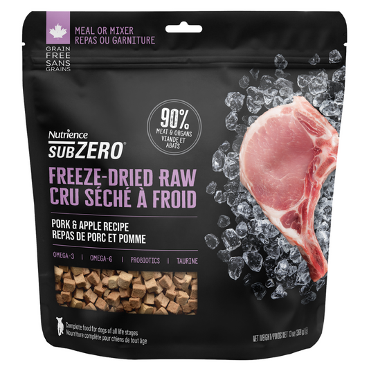 NUTRIENCE | SubZero lyophilisé porc et pomme