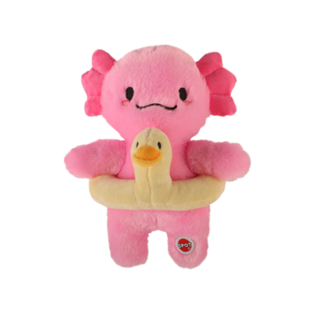 SPOT | Axolotl avec canard tube 10"