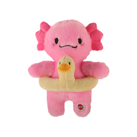 SPOT | Axolotl avec canard tube 10"