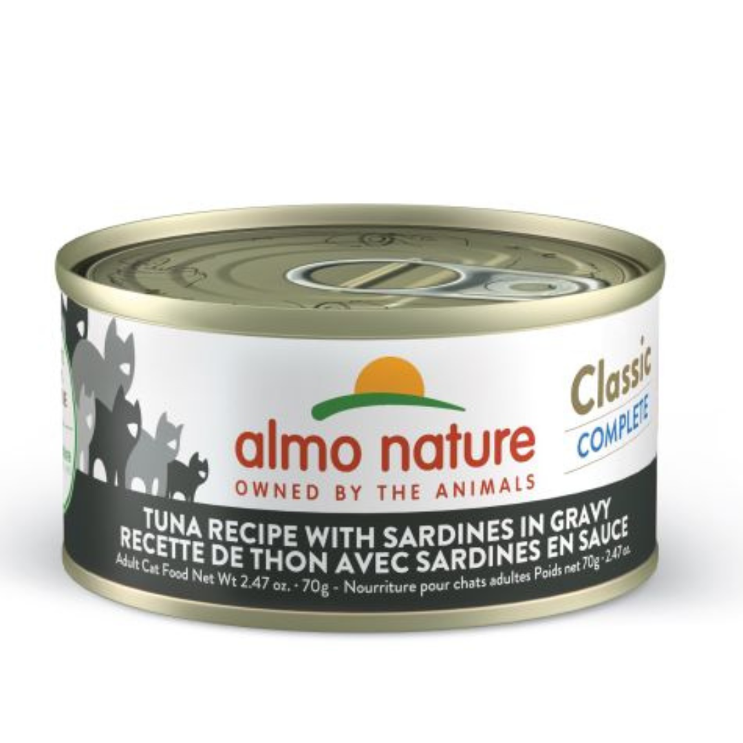 ALMO NATURE | CLASSIC COMPLETE thon avec sardine en sauce 70g