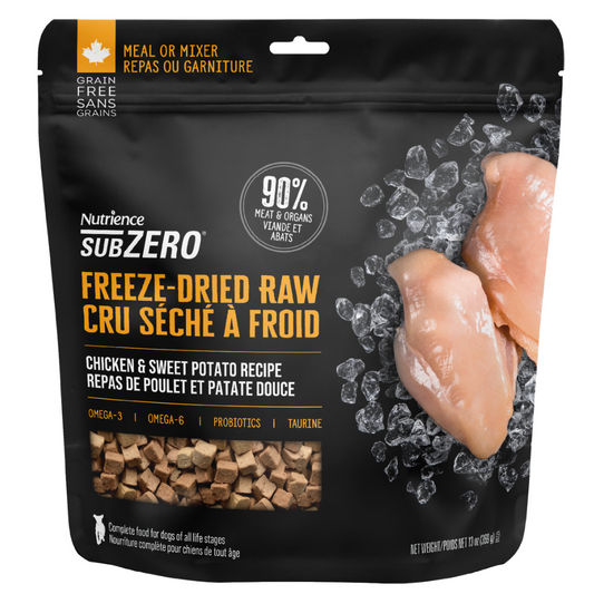 NUTRIENCE | SubZero lyophilisé poulet et patate douce