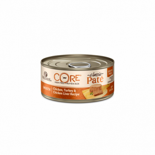 WELLNESS CORE | Pâté de poulet, dinde et foie de poulet 156g