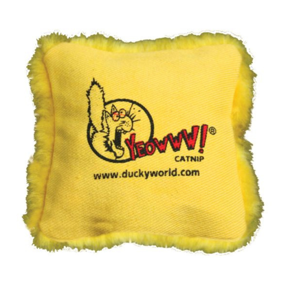 DUCKY WORLD | Oreiller avec herbe à chat