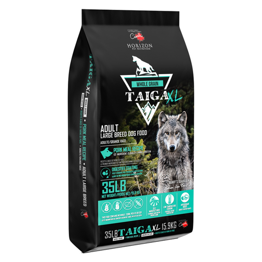 HORIZON | Taïga Grains entiers porc adulte grande race 15.9 kg