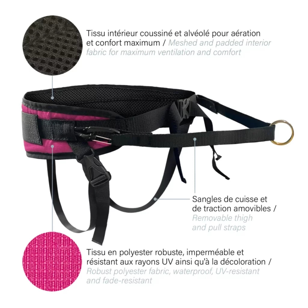 NAHAK | Ceinture multifonctions pour marche ou sports canin. Nature Animale, votre référence en alimentation animale à Mascouche.