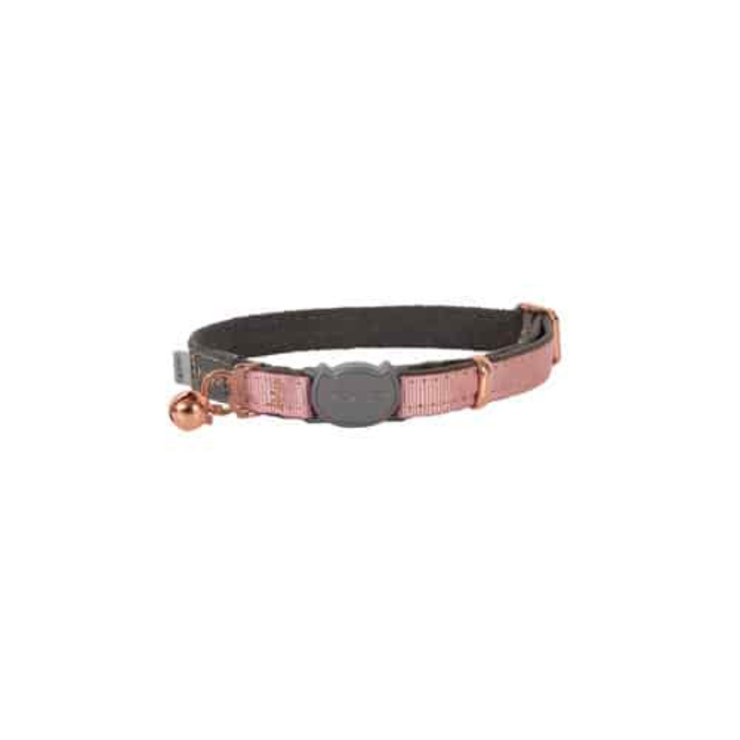 Le collier de sécurité Rogz UrbanCat rose est recommandé pour un usage quotidien et l'identification. Nature Animale, votre référence en alimentation et sports canin à Mascouche.