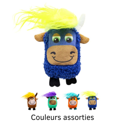 KONG | Scrattles Vache Highland pour chat (couleurs assorties)