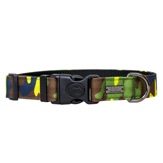 AMAROK | Collier classique Camo. Nature Animale, votre référence en alimentation animale à Mascouche.