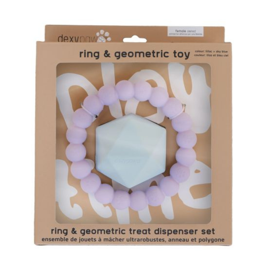 DEXYPAWS | Duo de jouets à mâcher pour chien