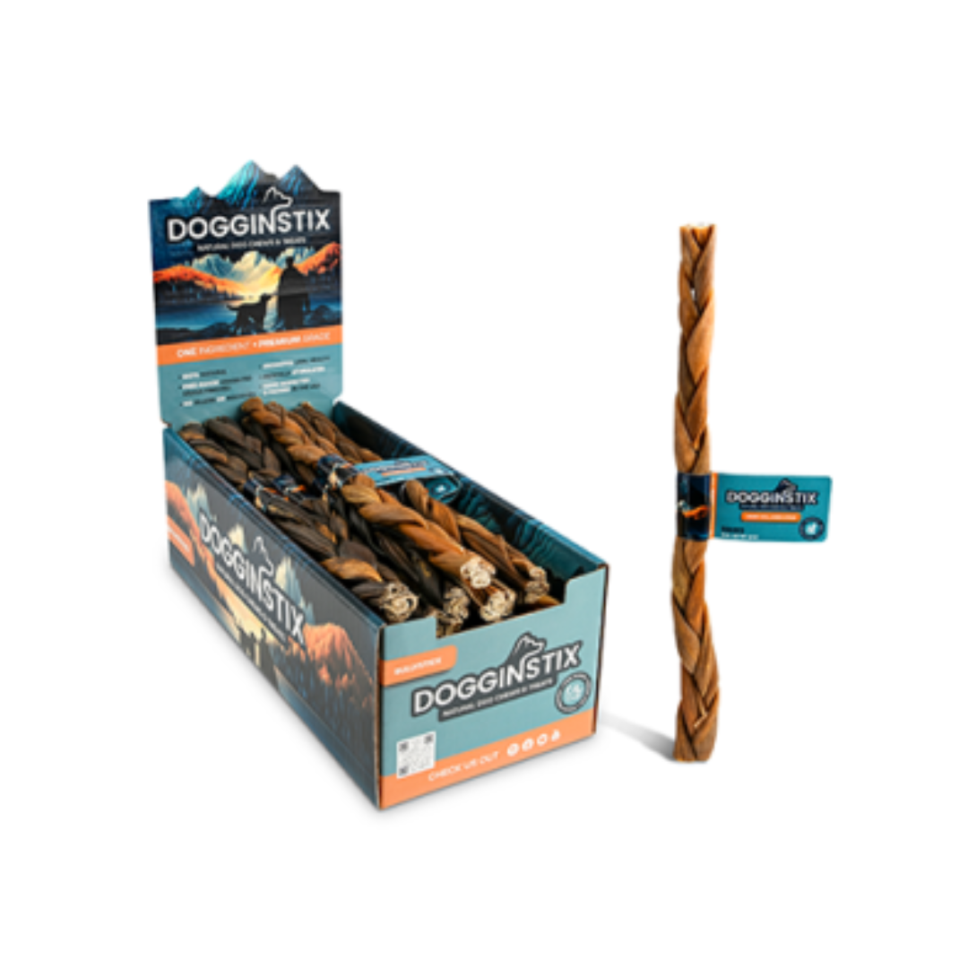 Dogginstix tresse collagene agneau