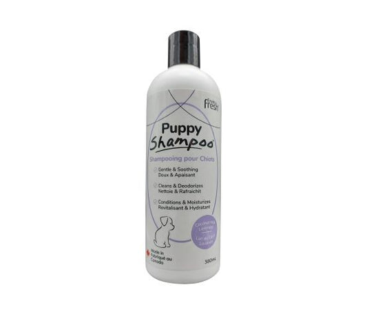 ENVIRO FRESH | Shampoing chiot formule douce lait de coco. Nature Animale, votre référence en alimentation animale et sport canin à Mascouche.